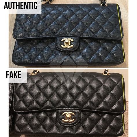 real or fake chanel|how to tell real chanel bag.